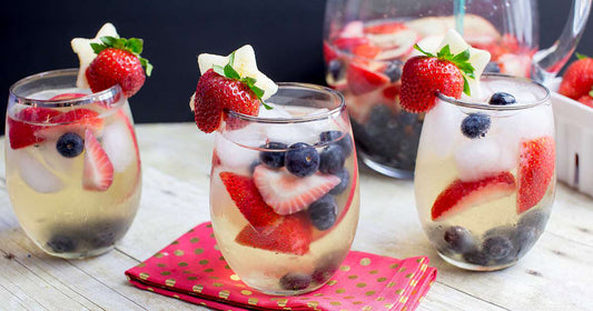 Red, White and Blueberry Sangria Recipe