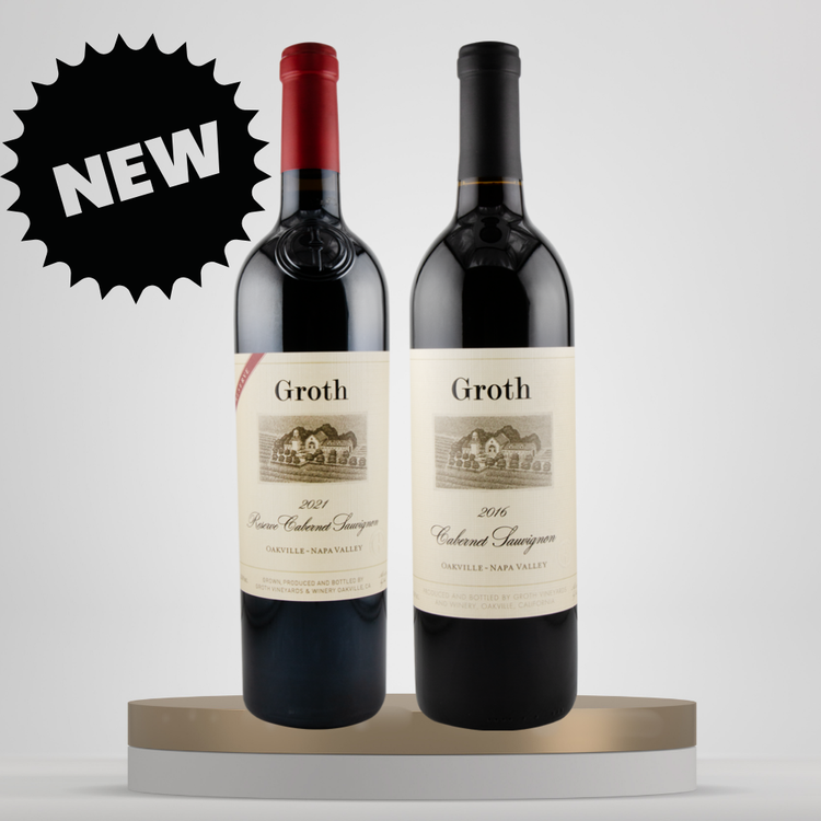 Image With Groth Wine bottles