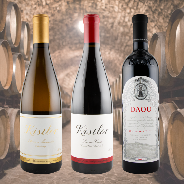 # premium wines from Kistler Pinot Noir, Kistler Chardonnay & Daou Soul Of A Lion