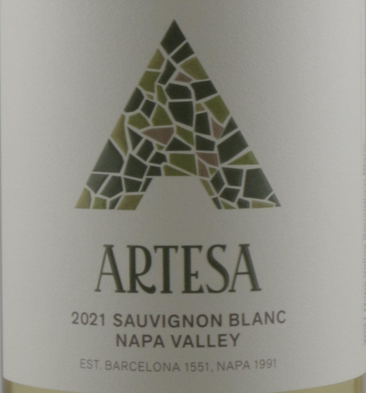 Artesa Napa Valley Sauvignon Blanc 2021.