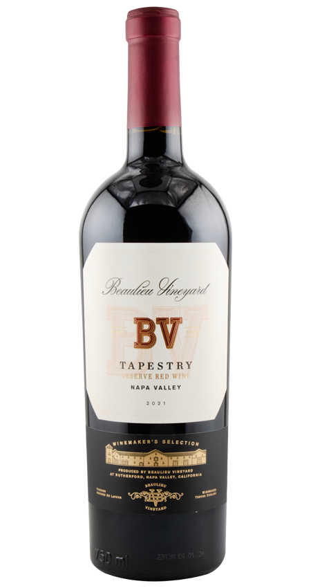 Red and white wine bottles BV Tapestry