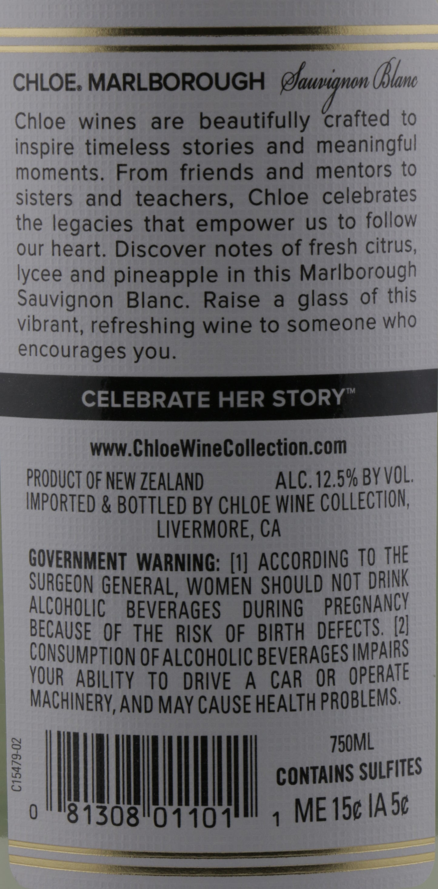 Chloe Wines Marlborough Sauvignon Blanc 2023