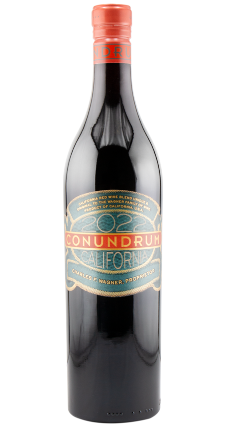 Bottle of Conundrum Red Blend 2022