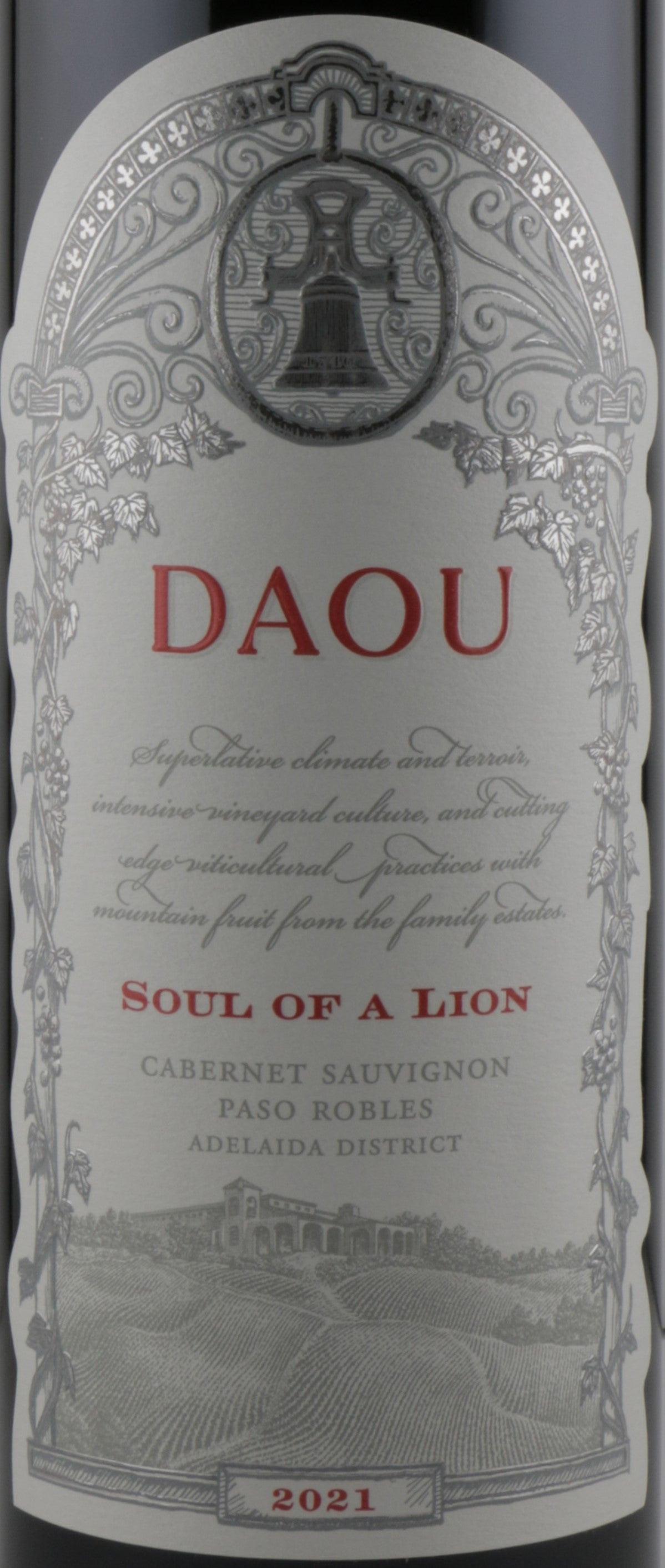 Daou Soul of a Lion Cabernet Sauvignon 2021 – Paso Robles Icon.