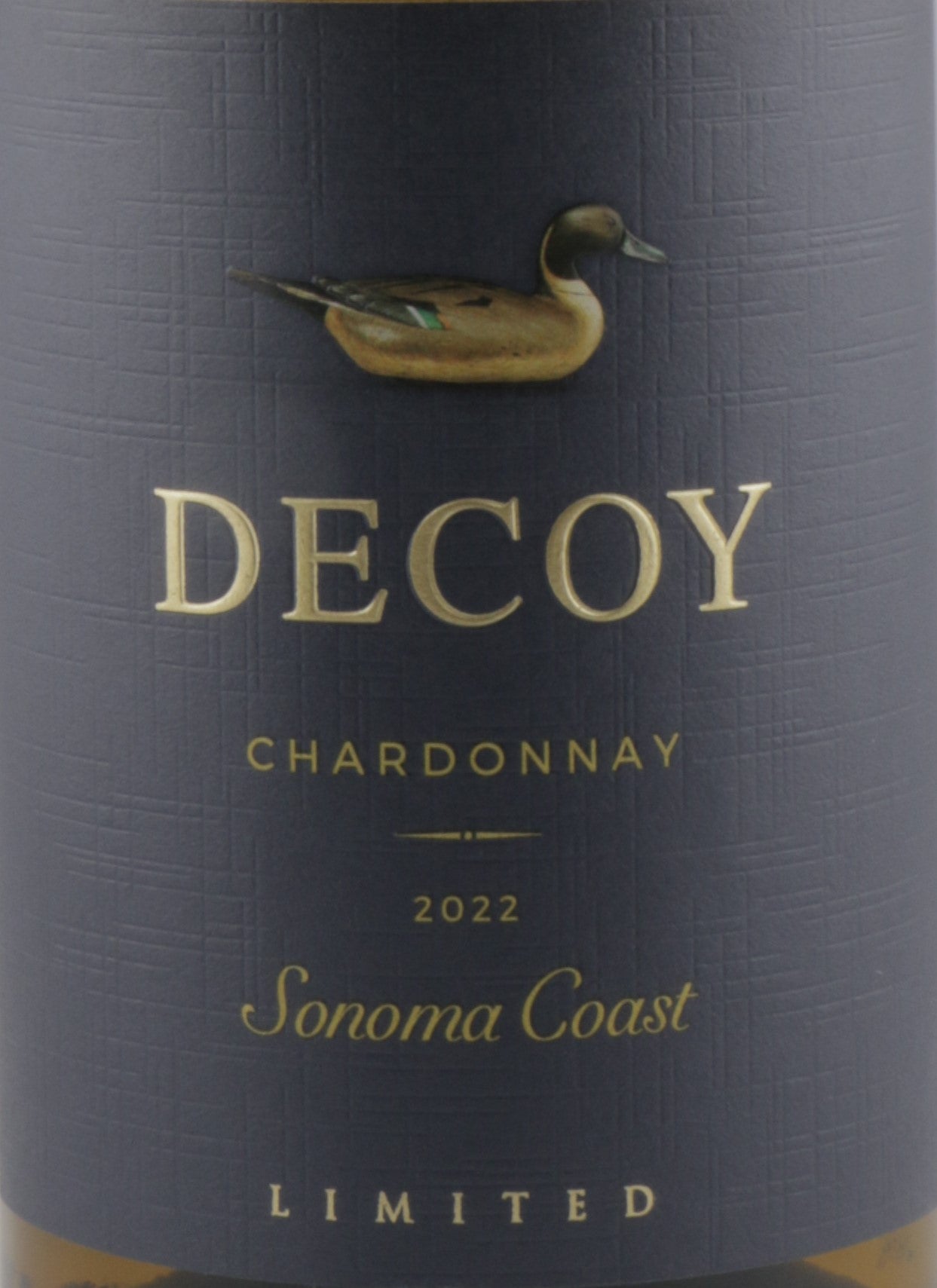 Decoy Wines Sonoma Coast Chardonnay Limited 2023