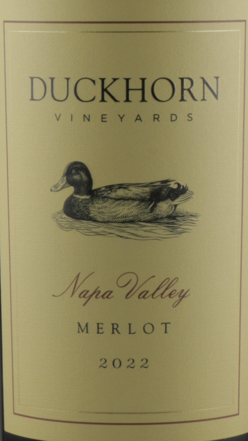 Duckhorn Napa Valley Merlot 2022