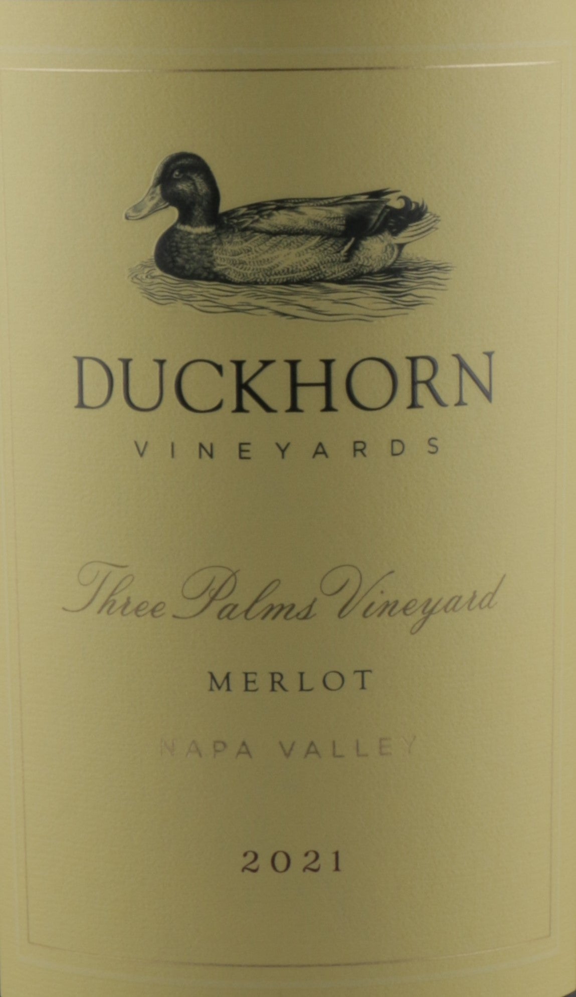 Duckhorn Vineyards Napa Valley Merlot Three Palms Vineyard 2021