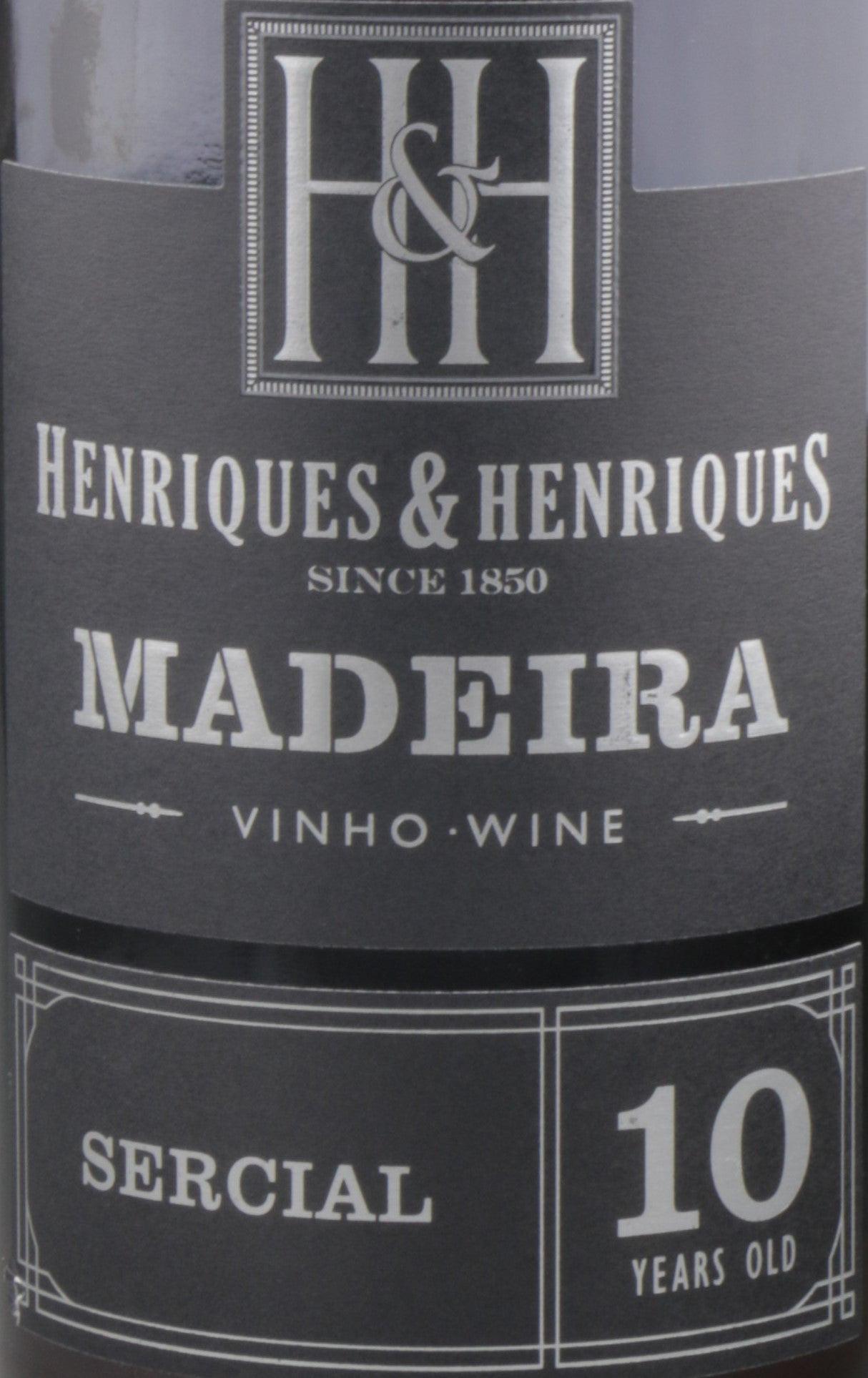 Henriques and Henriques Sercial 10 Year Old Madeira.