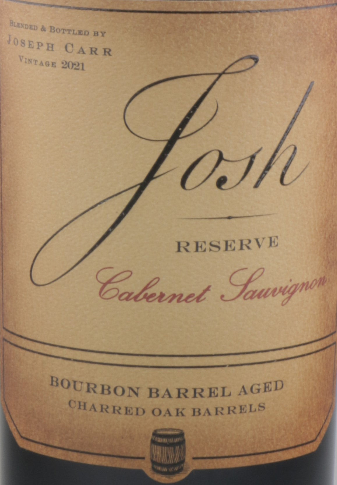 Josh Cellars Res Bourbon Barrel Aged Cabernet 2021