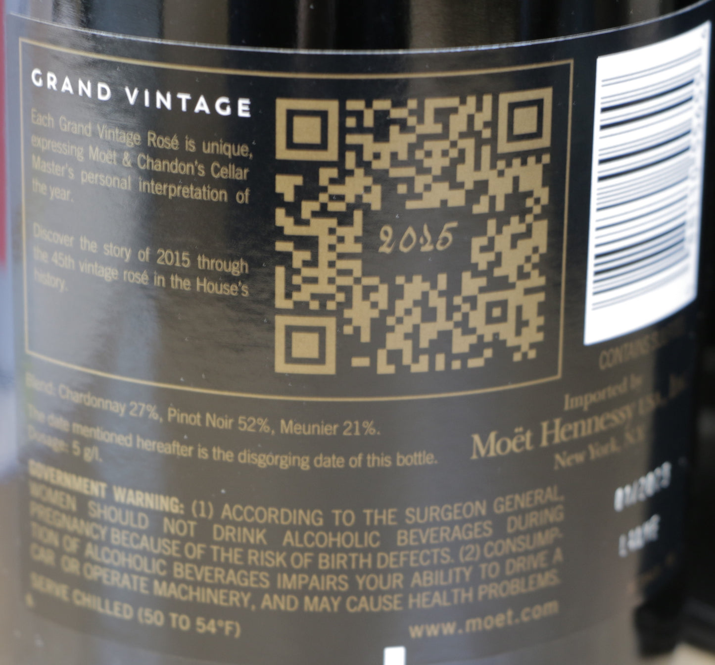Moët & Chandon Grand Vintage Rosé 2015 – A Rare, Refined Champagne Experience