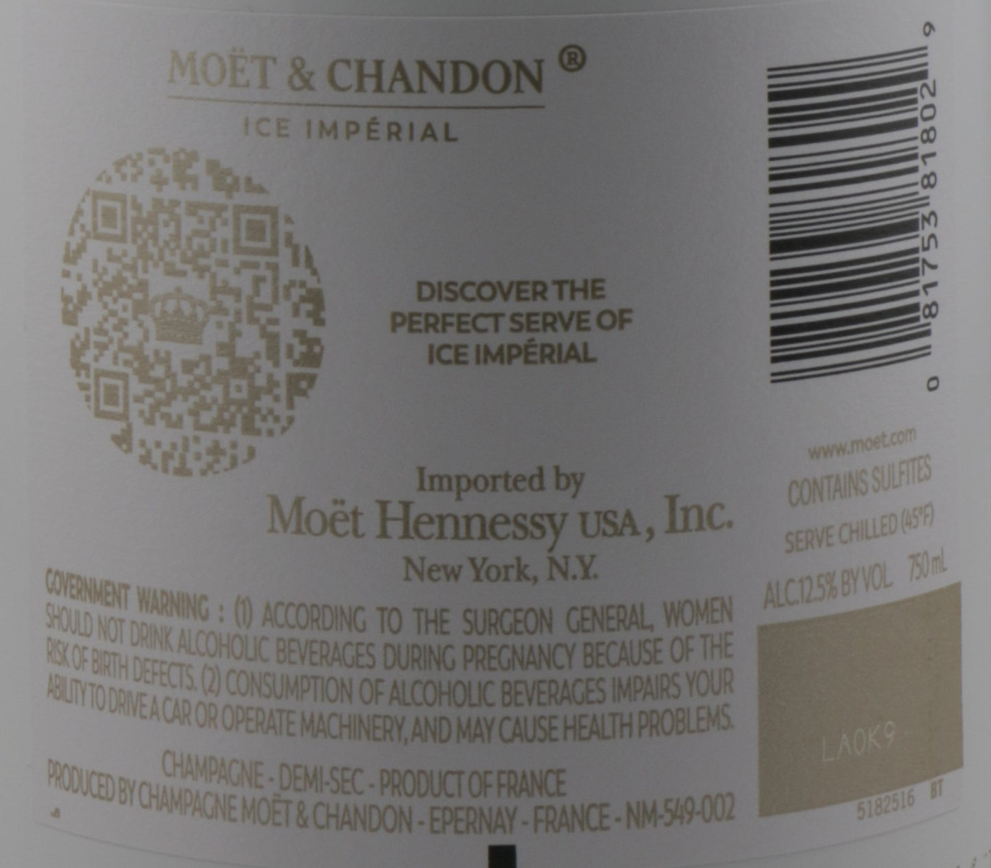 Moët & Chandon Ice Impérial – The First Champagne Designed to Be Served Over Ice