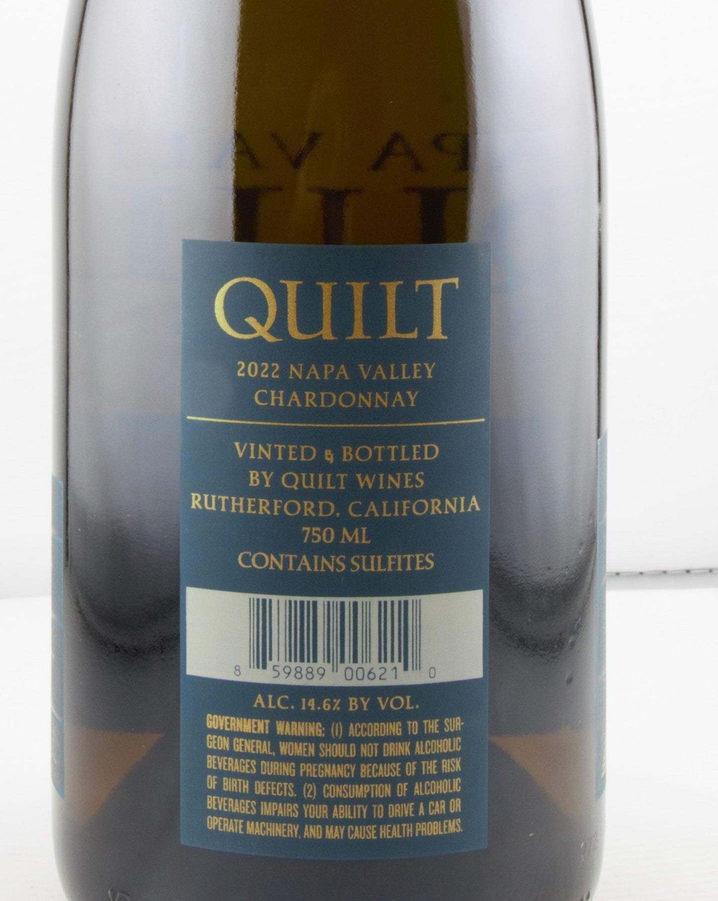 2022 Quilt Chardonnay – Rich & Elegant Napa Valley White Wine.