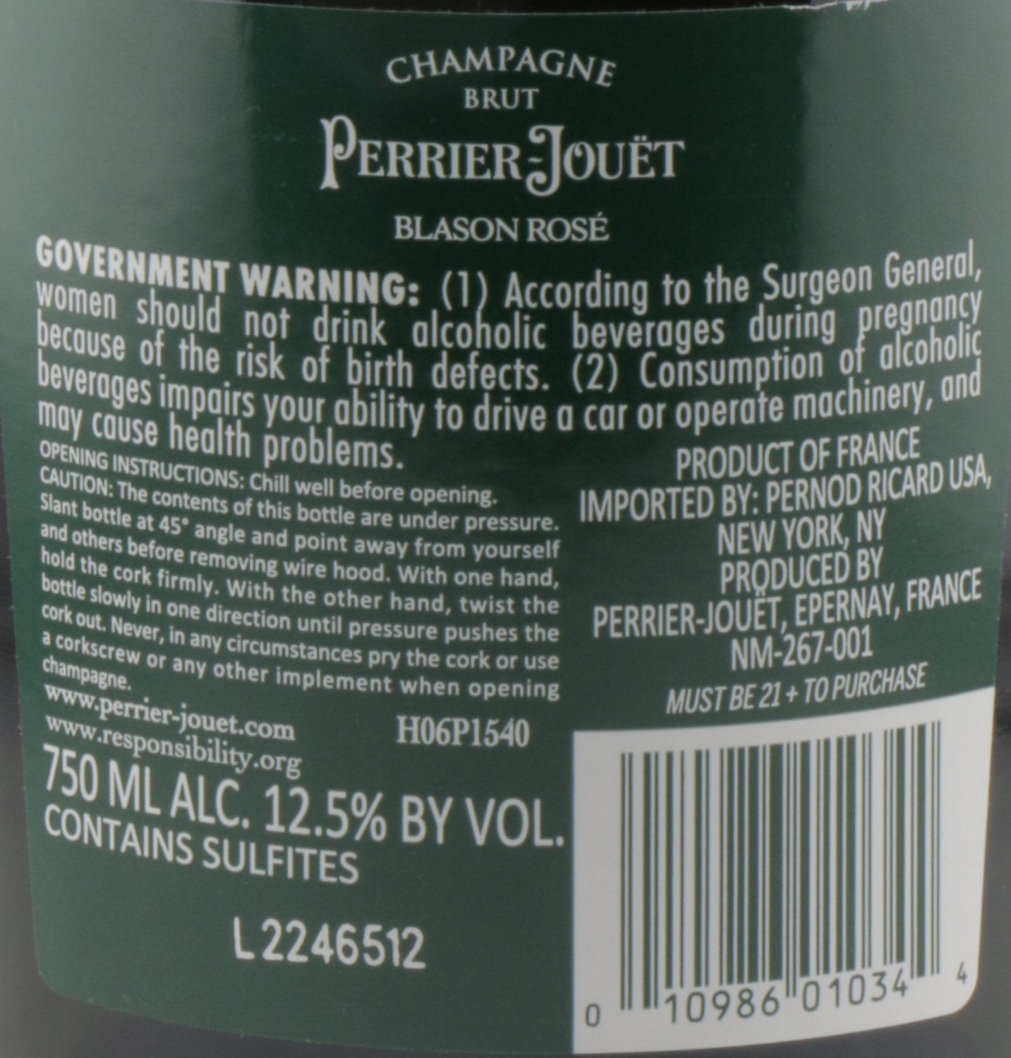 Perrier-Jouët Blason Rosé Champagne | Premium French Rosé Champagne