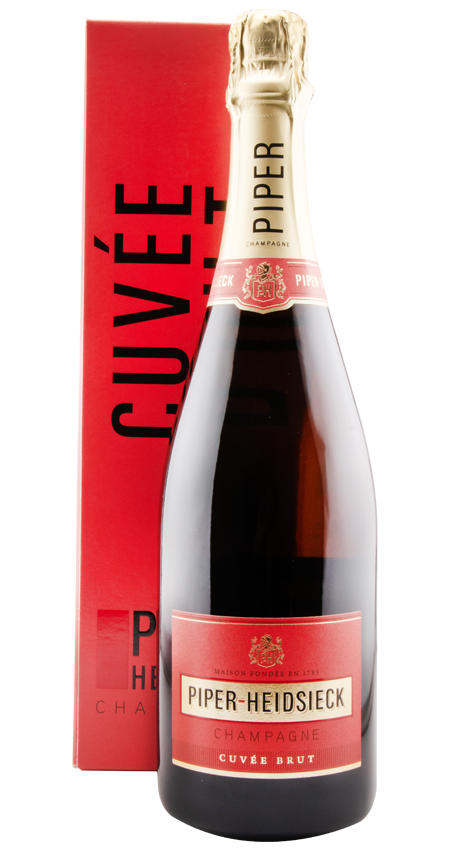 Piper Heidsieck Champagne with red gift box