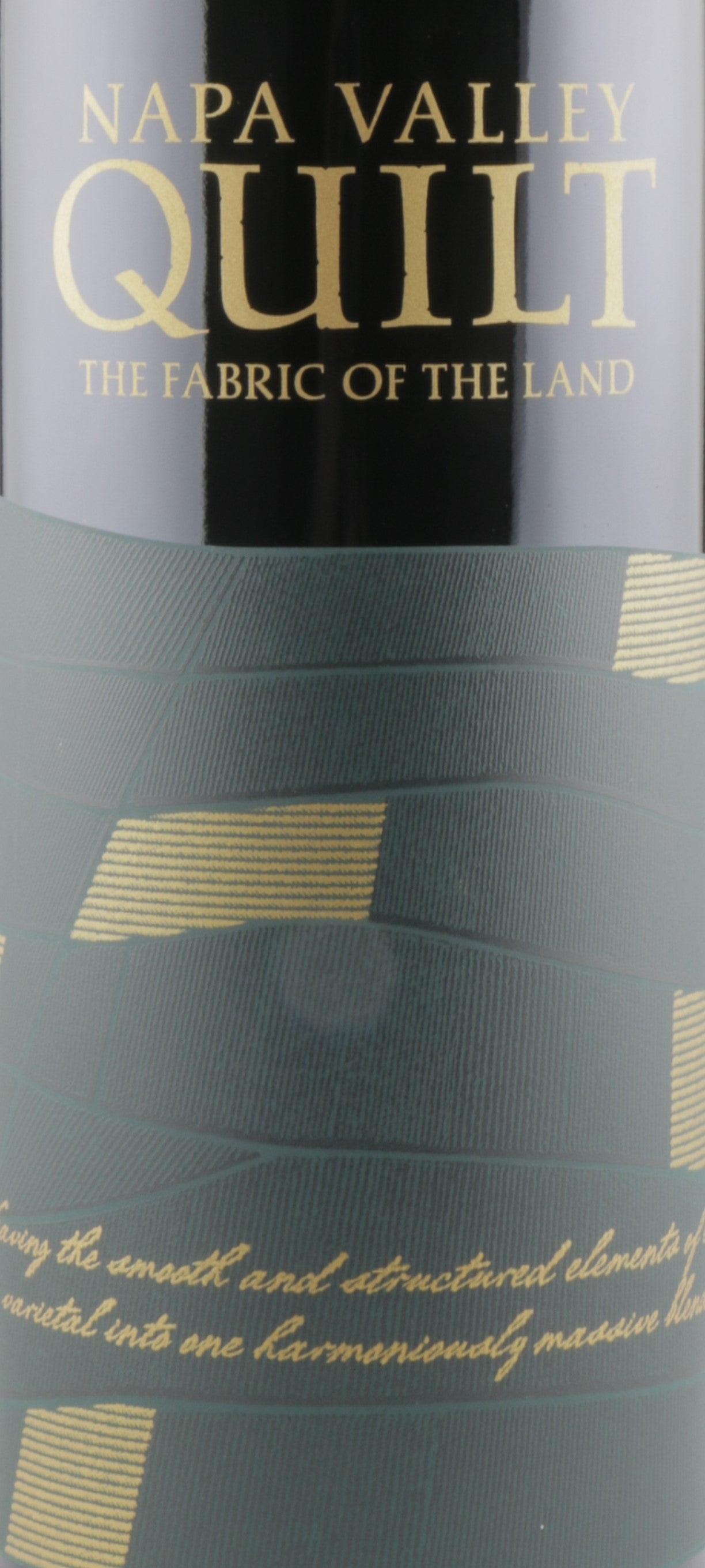 Quilt Fabric of the Land Red Blend – Rich, Velvety Napa Valley Red.