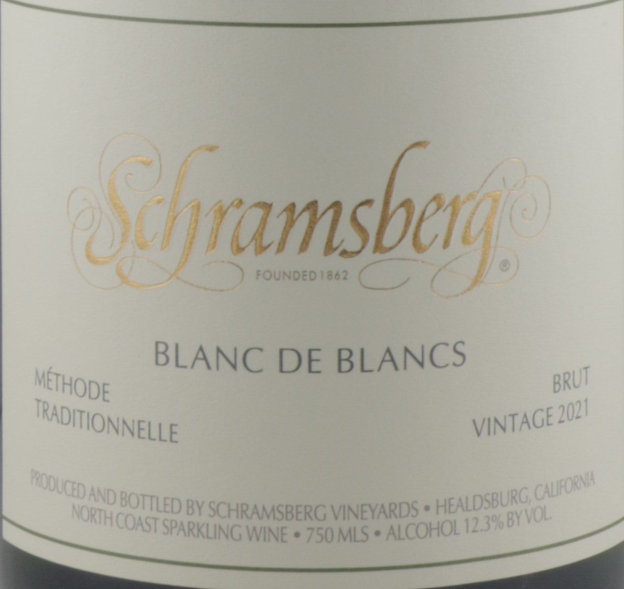 Schramsberg Blanc de Blancs – Napa Valley Sparkling Perfection