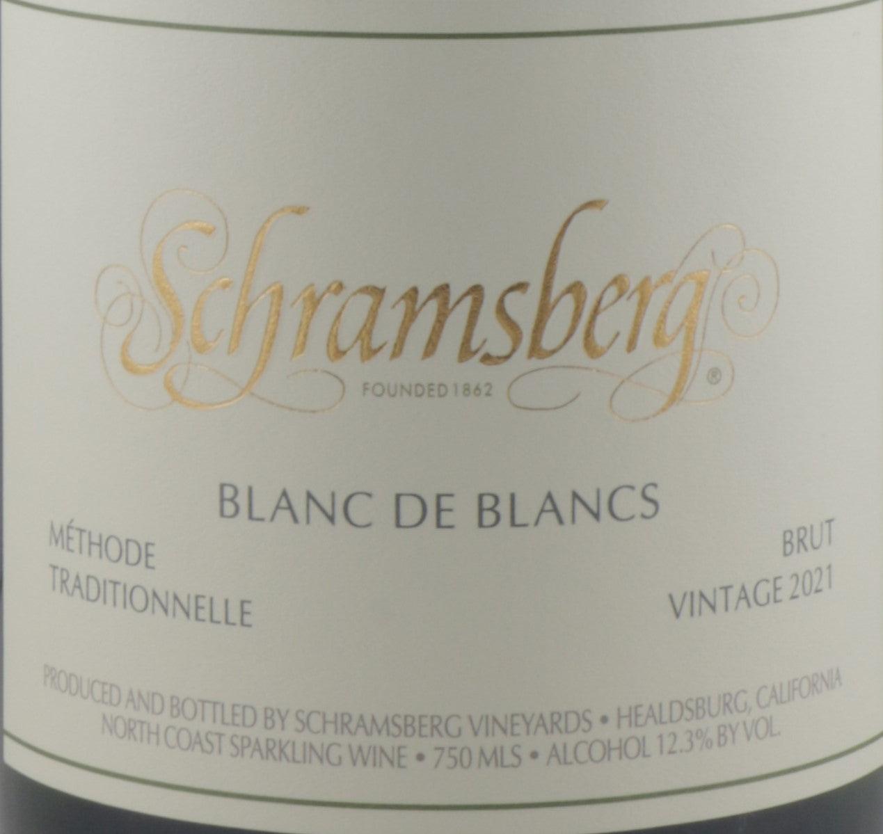 Schramsberg Blanc de Blancs – Napa Valley Sparkling Perfection.