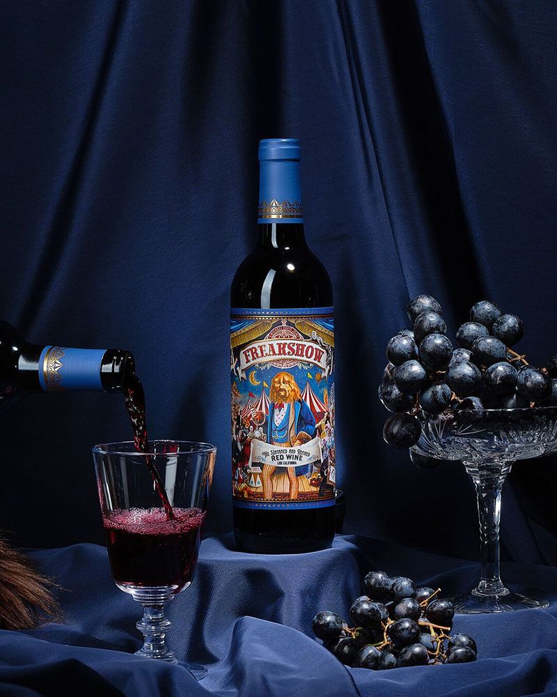 Freakshow Red Blend 2022 – Bold California Party Red.