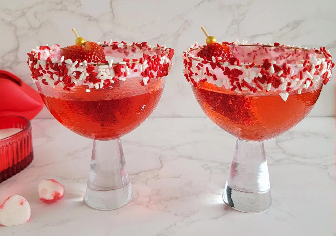 Valentine’s Cocktail: Prosecco Pink Spritz.