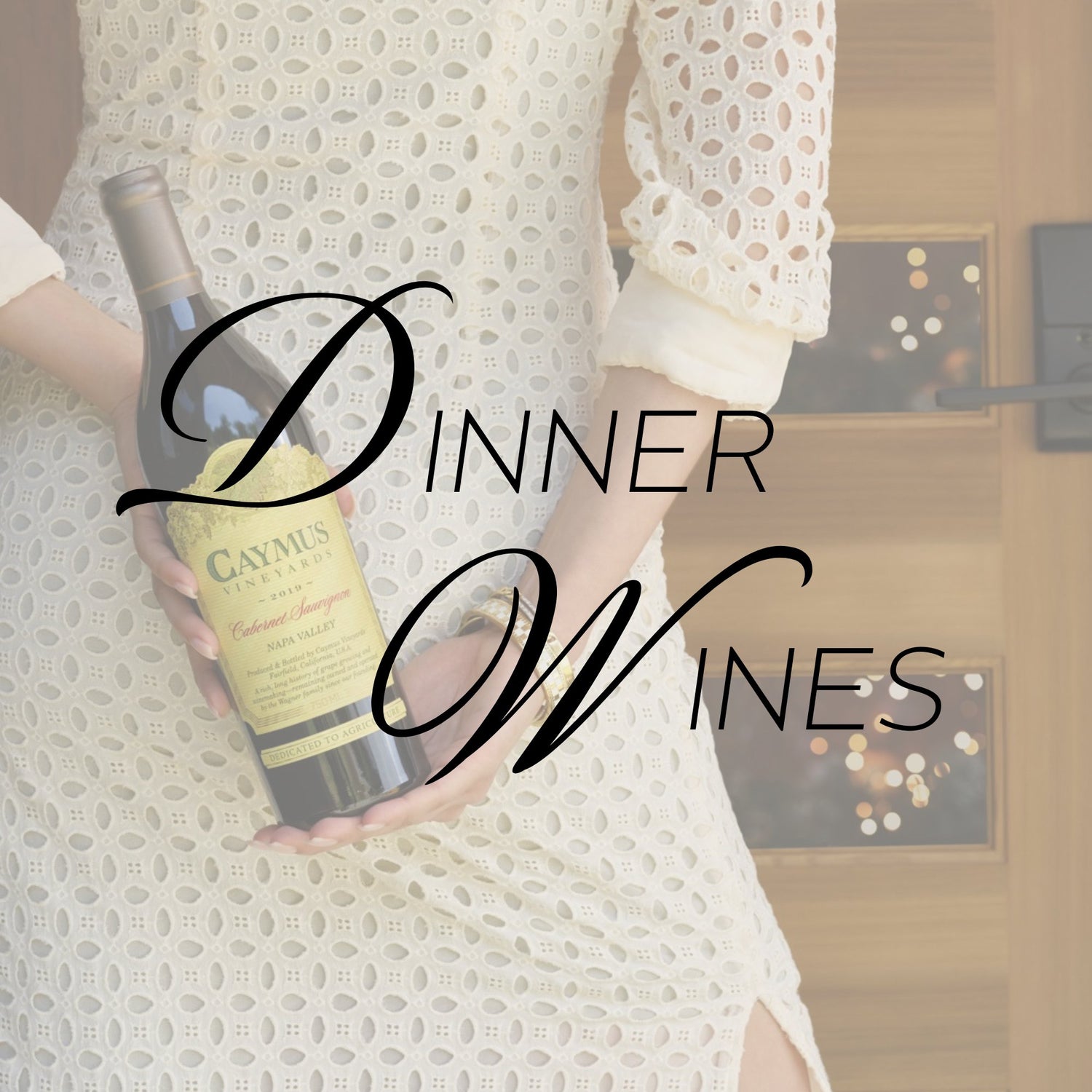 Image of wine and dinner 