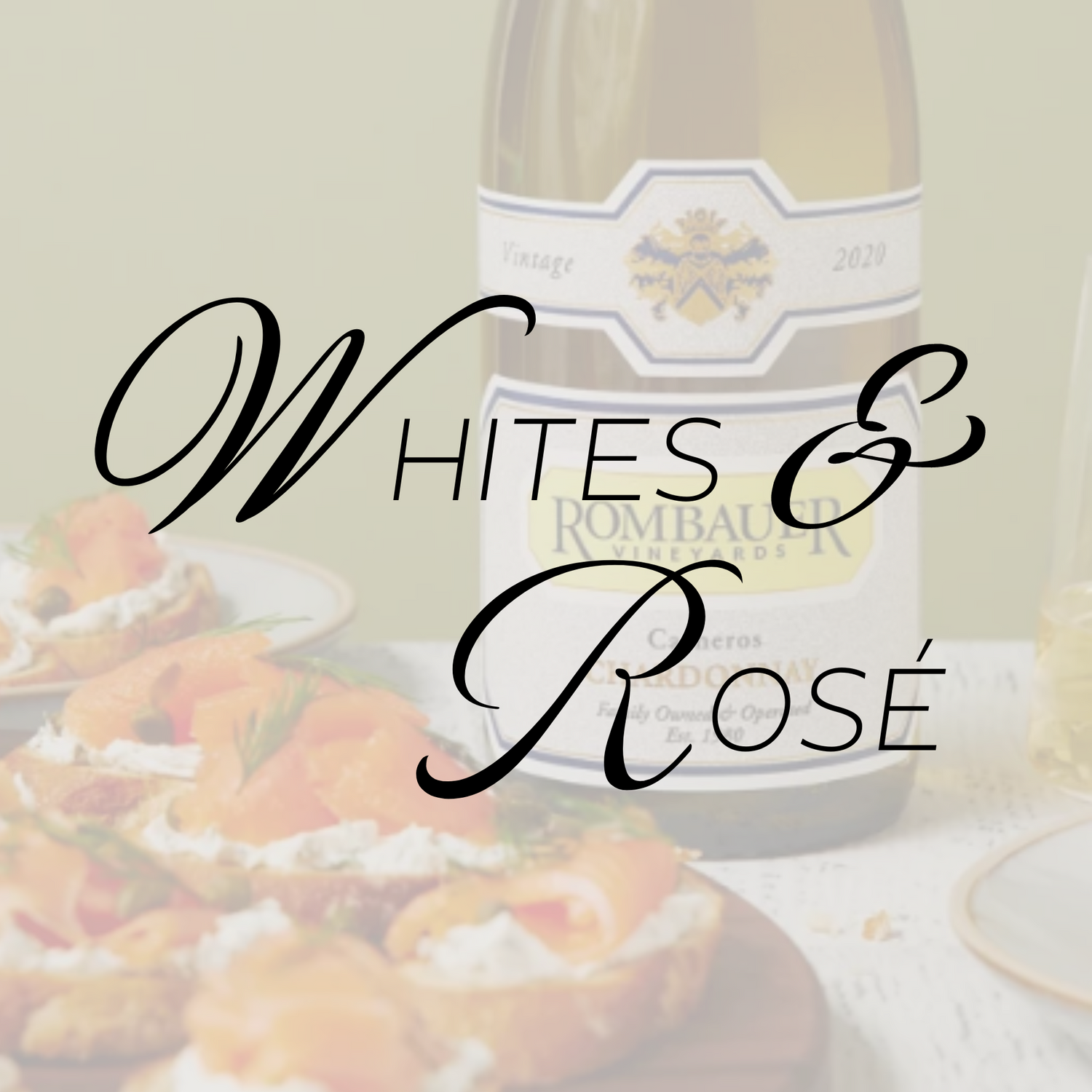 white , sparkling and rose collection