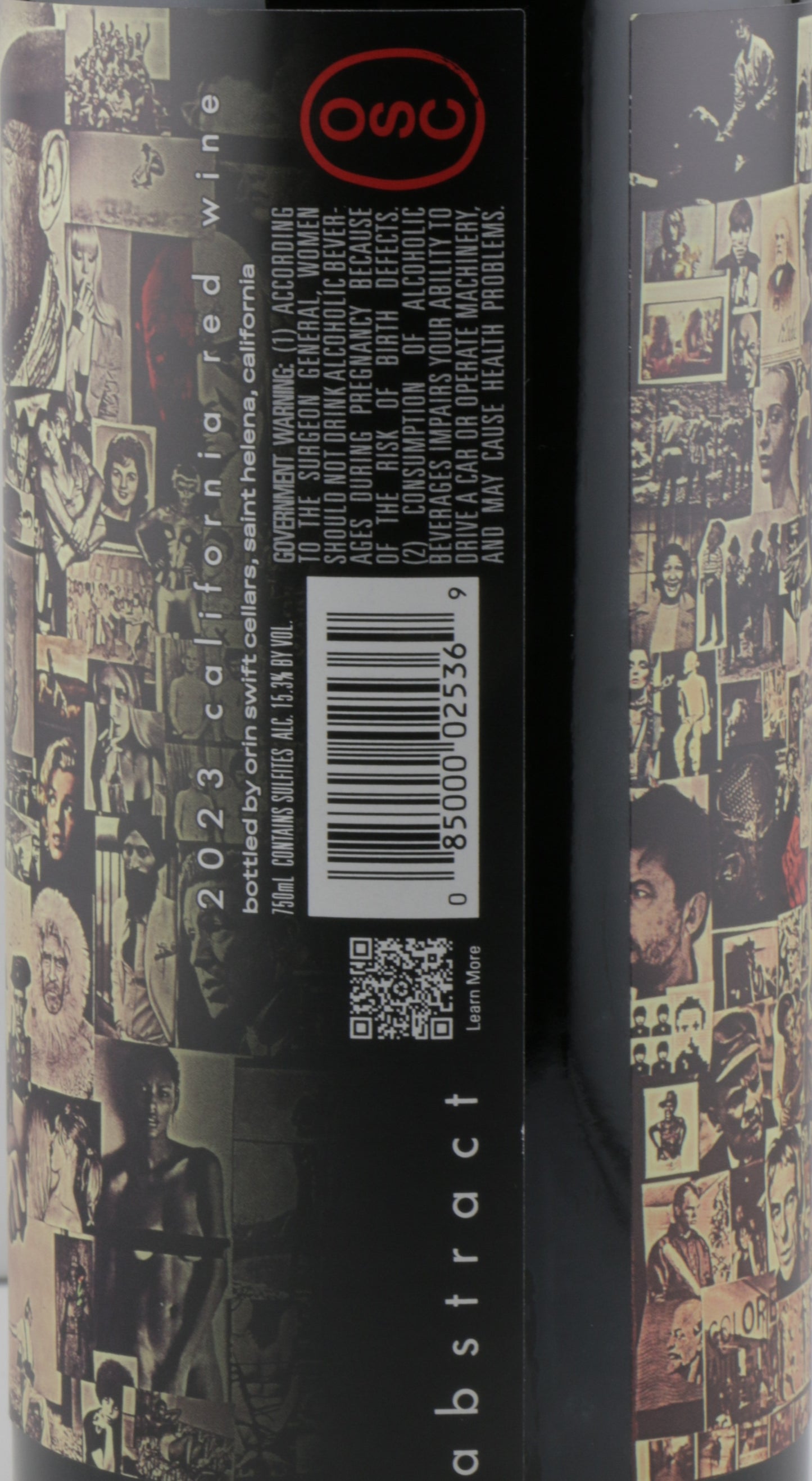 Orin Swift Abstract Red Blend 2023 – California Red Blend Wine