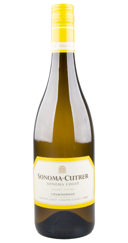 A bottle of Sonoma- Cutrer Chardonnay Sonoma Coast 2022 wine