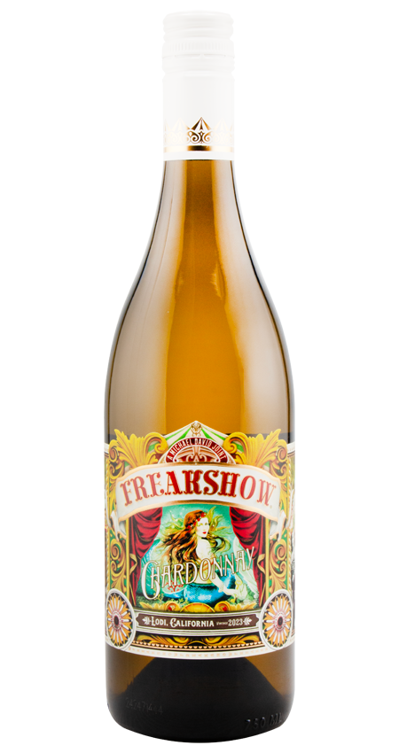Bottle of Michael David Freakshow Chardonnay 2023, Lodi California