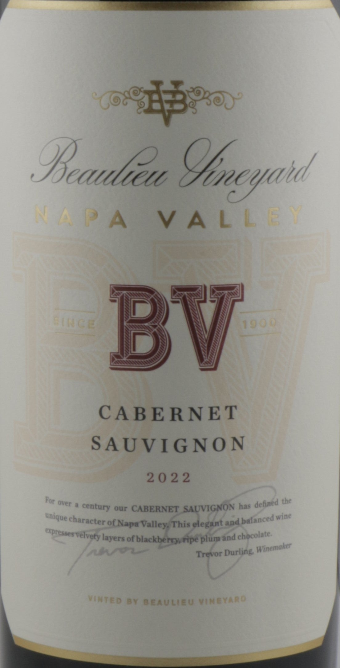 BV Napa Cabernet 2022- Bold & Complex California Red