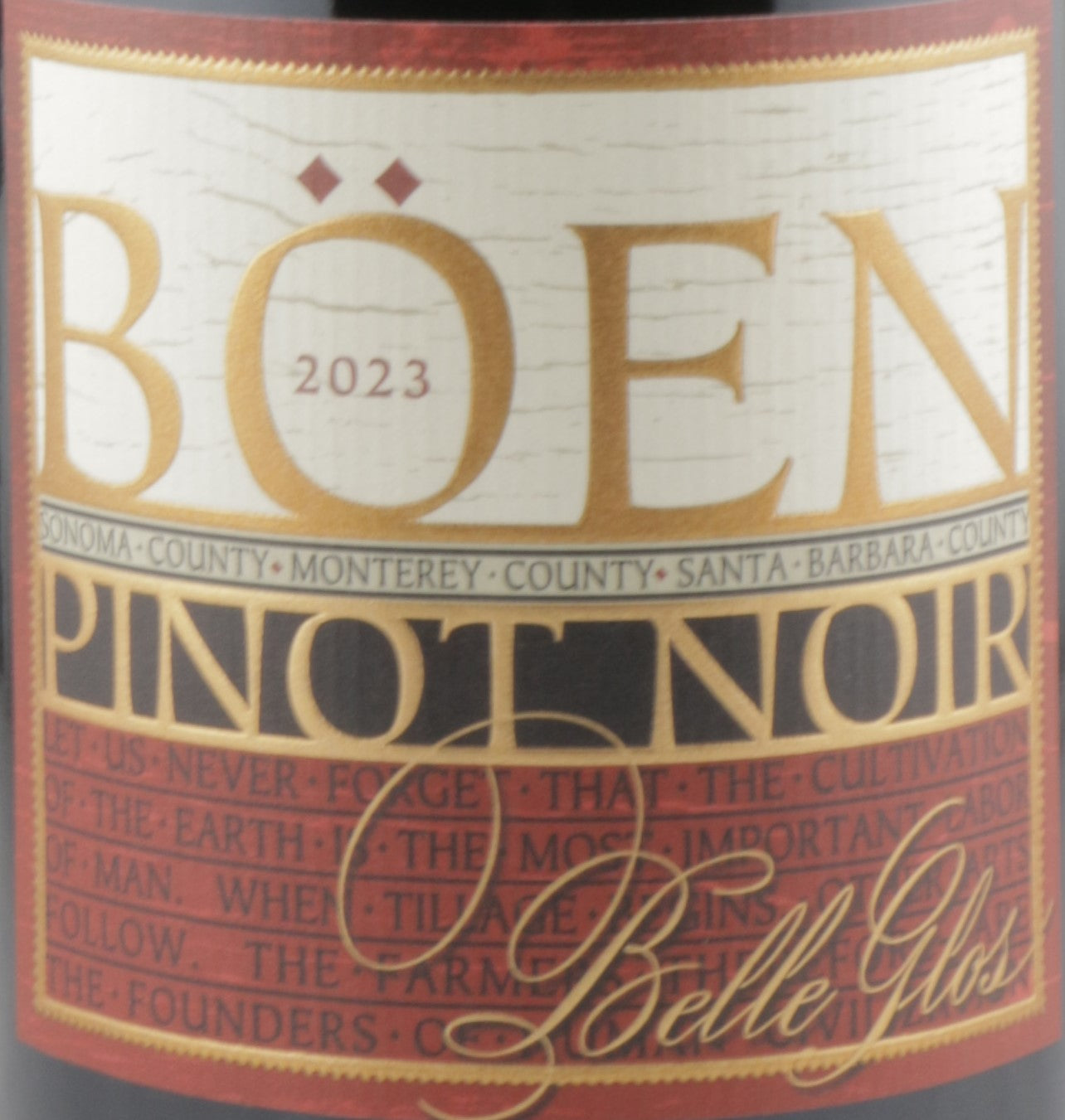 Böen Tri-Appellation Pinot Noir 2023 – 93-Point California Pinot from Joe Wagner