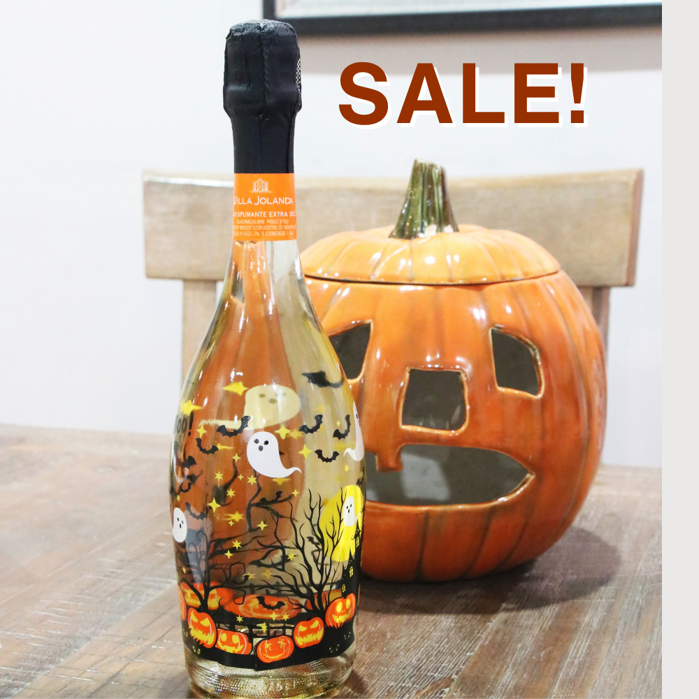 Villa Jolanda Halloween Sparkling Wine – Festive Party Bottle.