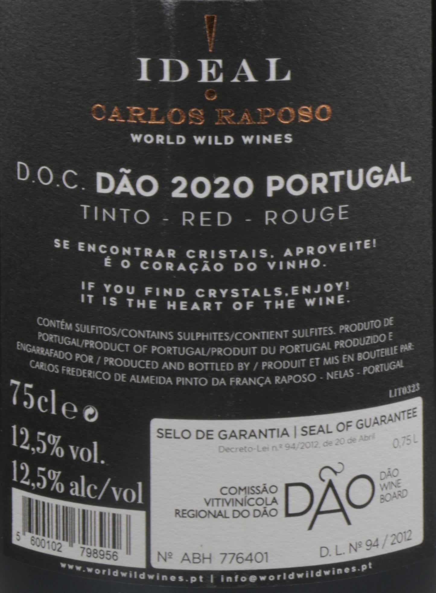 Carlos Raposo Ideal Red 2020