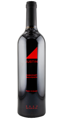 JUSTIN Cabernet Sauvignon 2022 – Classic Paso Robles Red for Gifting & Entertaining.