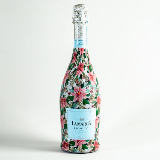 Beau Bottles Holiday Bloom Wrap - Made for La Marca & More