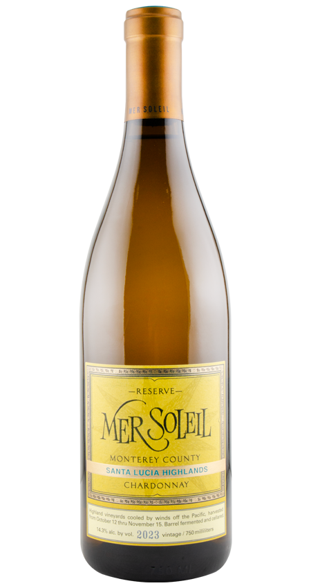 Bottle of Mer Soleil Chardonnay 