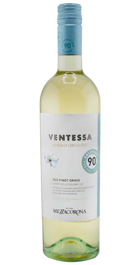 Mezzacorona Ventessa Low Cal Pinot Grigio 2024