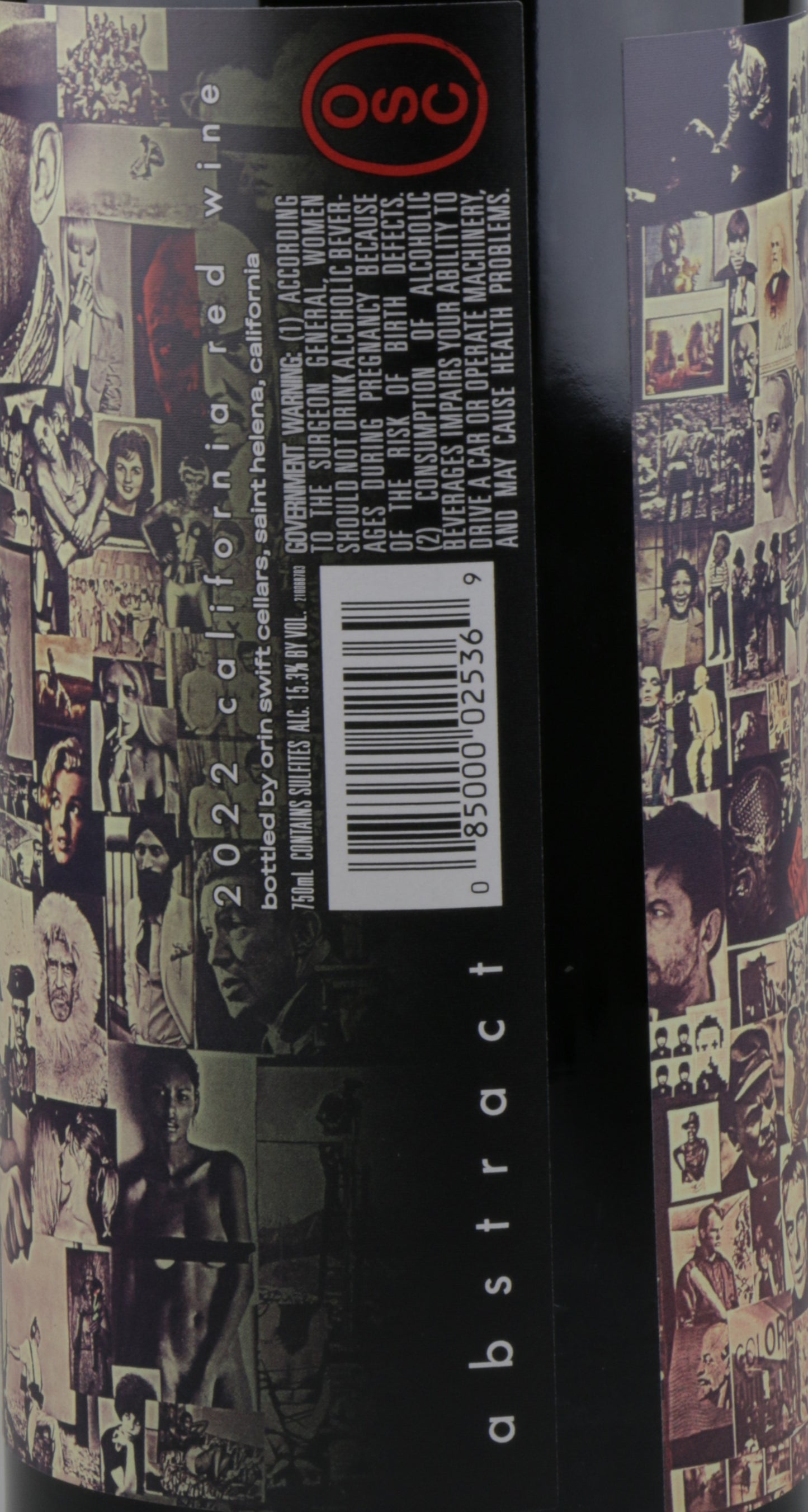 Orin Swift Abstract Red Blend 2022 – A Bold California Expression