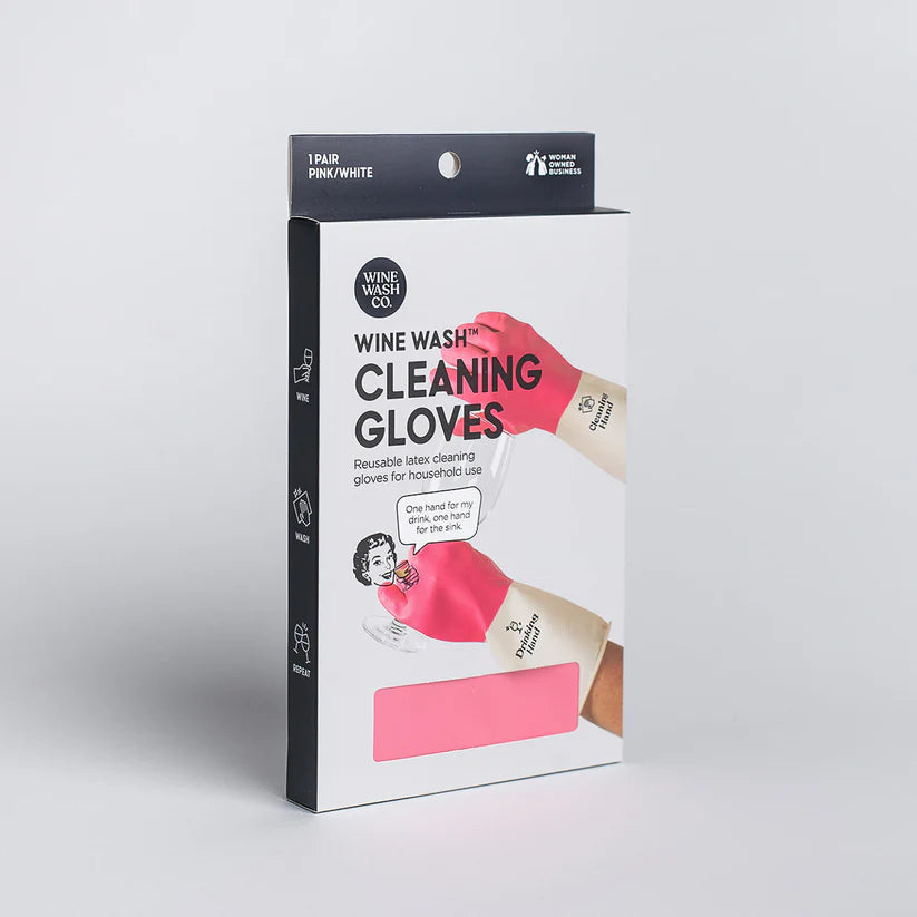 Pink Cleaning Gloves