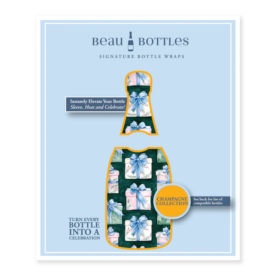 Beau Bottles The Gift of Christmas Wrap - Made for Veuve & More