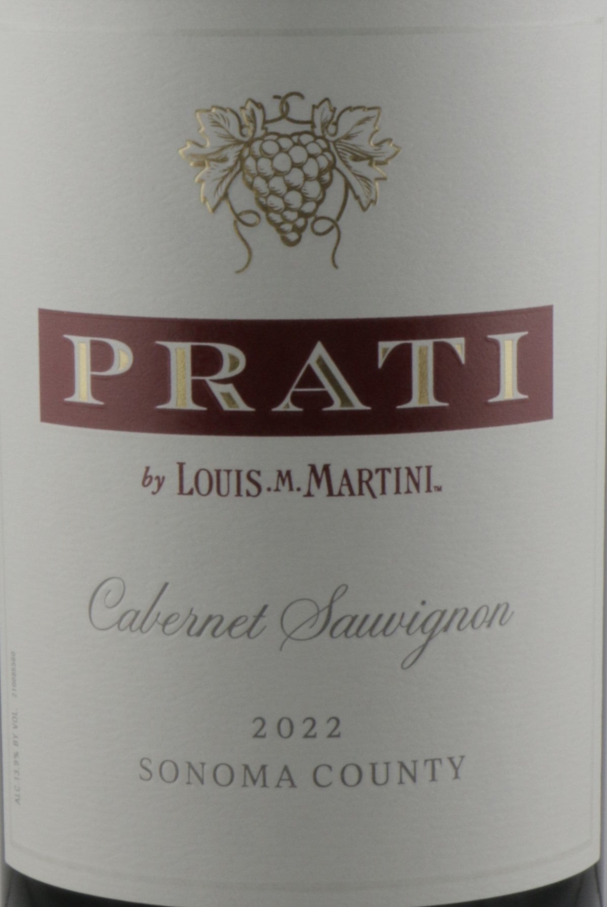 Prati by Louis M. Martini Sonoma County Cabernet Sauvignon 2022