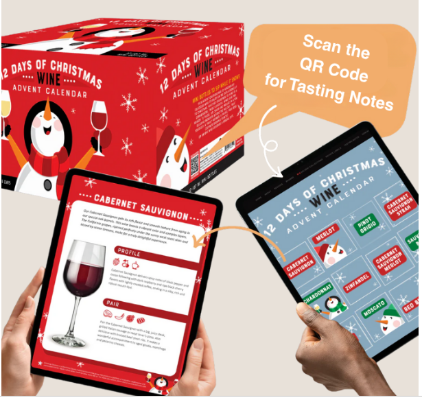 Ansel Adamesque 24 Days of Christmas Wine Advent Calendar