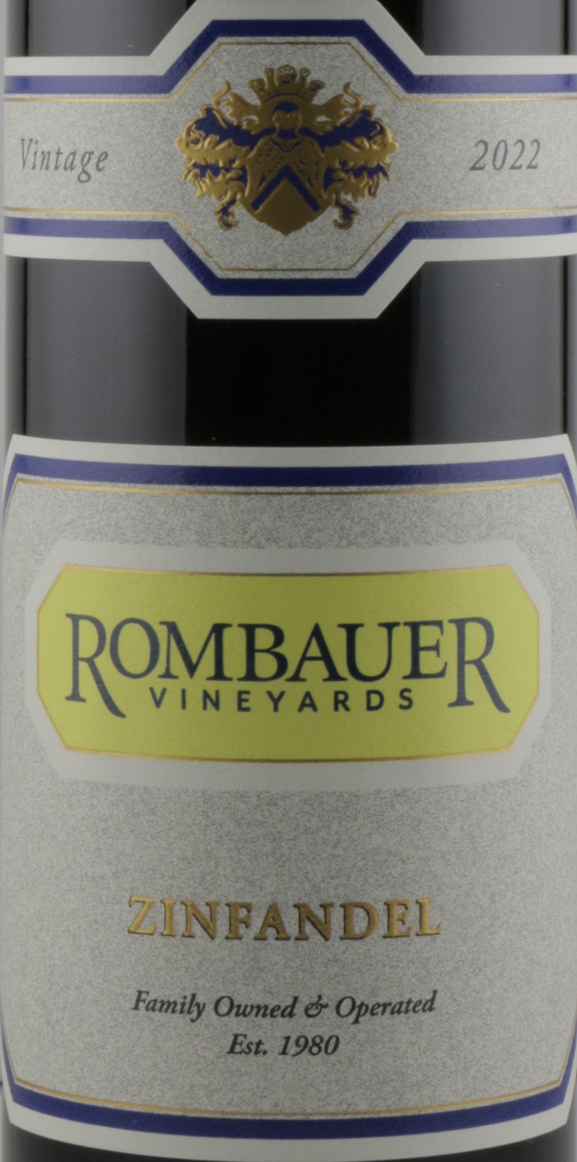 Rombauer Zinfandel 2022 | Bold California Red Wine