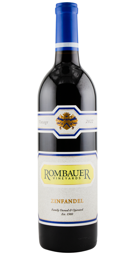Bottle of Rombauer Zinfandel 2022