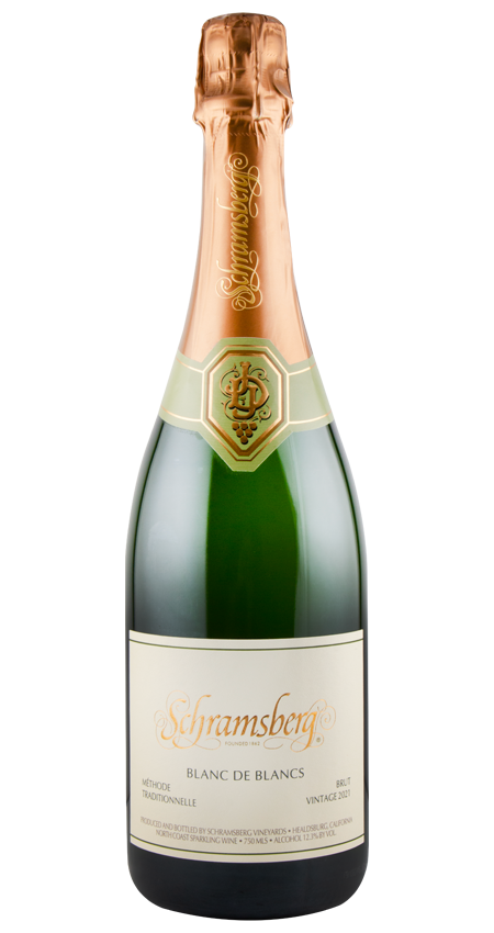 Schramsberg Blanc de Blanc Napa Sparkling wine 