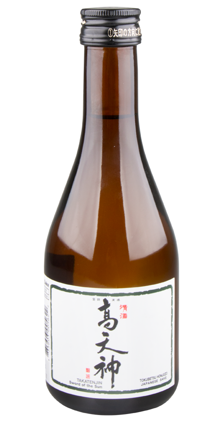 Image of a small bottle of Sake 