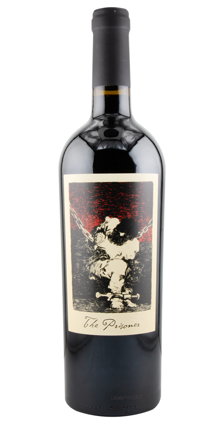 Bottles of 2022 Prisoner Red Blend 